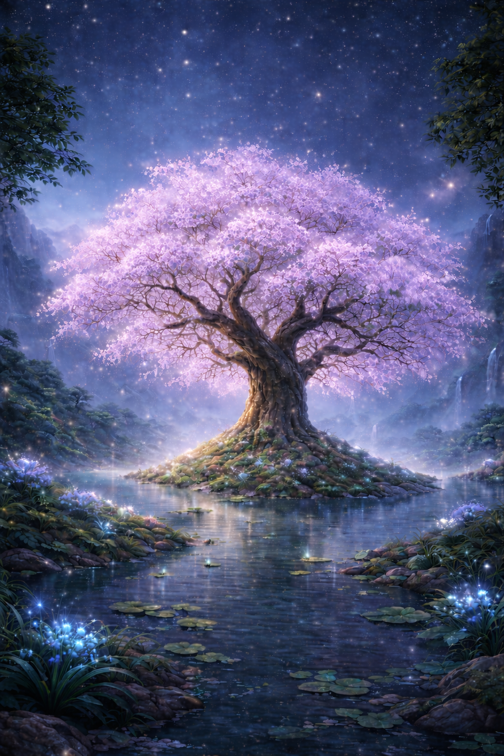 Purple Tree
